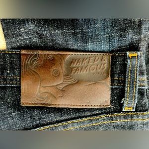 Naked and Famous Raw Denim Jeans